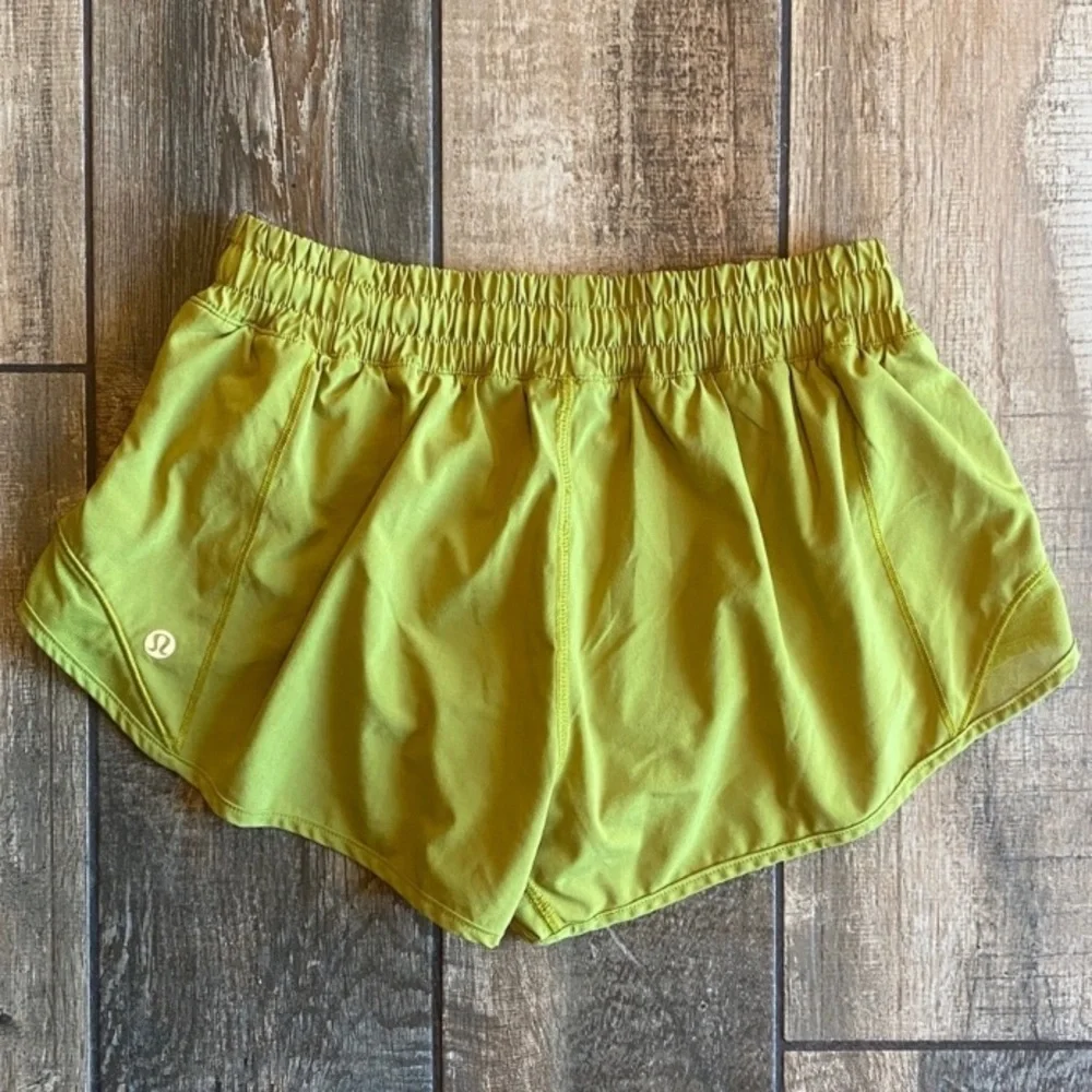 Lululemon Athletica Light Olive Athletic Shorts